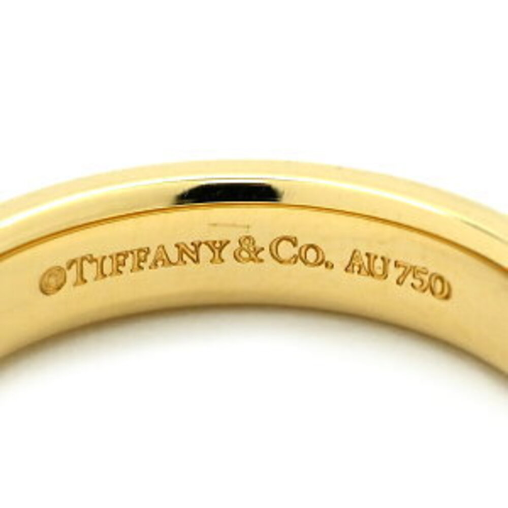 Tiffany Co ring flat band yellow gold TCo - Picture 4 of 8